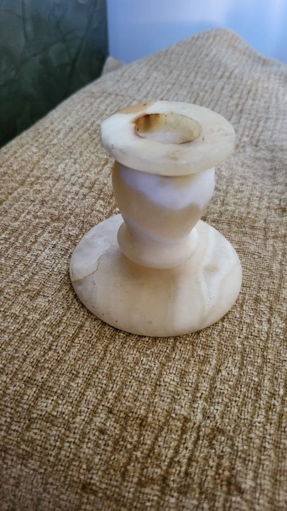 Elegant Marble Candle Holder