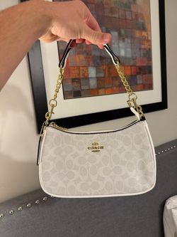 Coach Signature Canvas Shoulder Bag