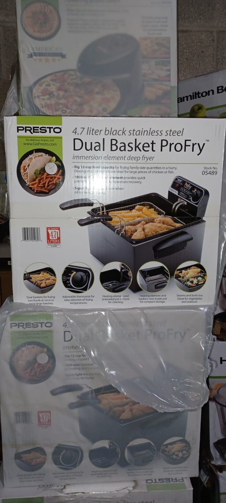 Dual Basckeet Fryer No Offers