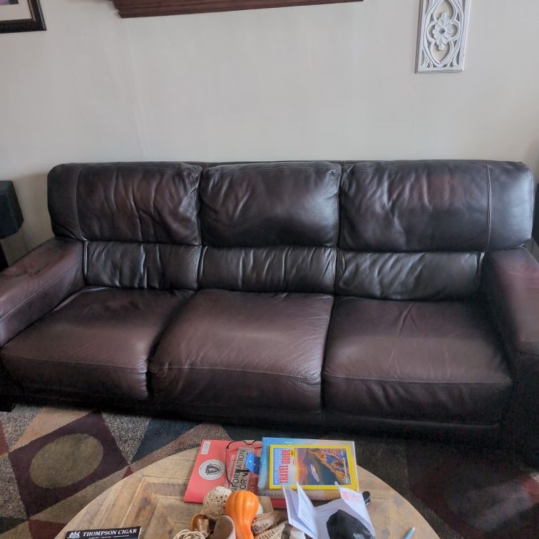 Leather Sofa