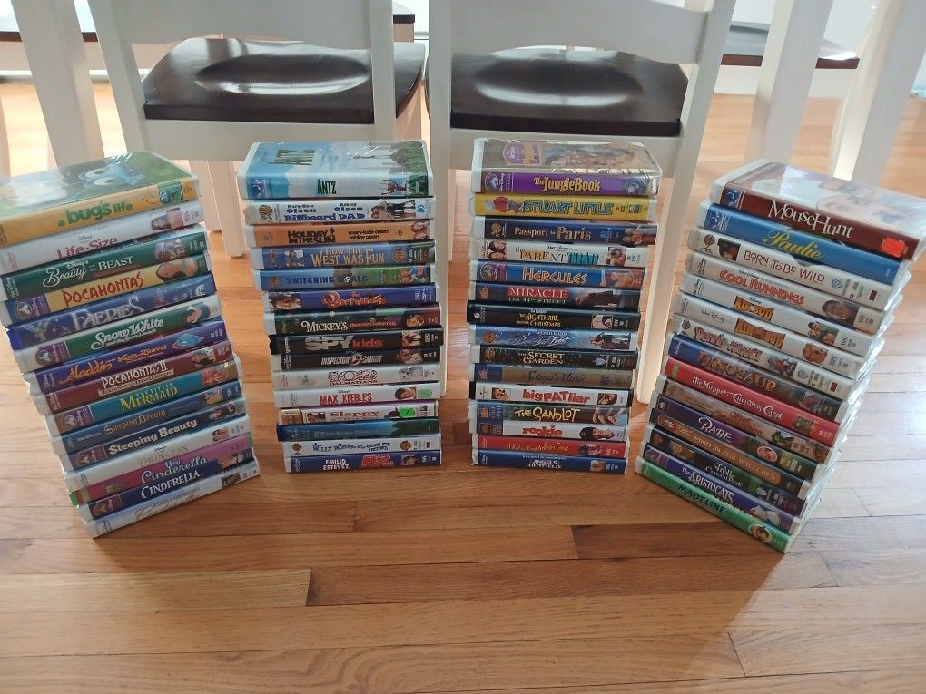 Huge Bundle Of Classic Kids VhS