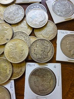 Silver dollars $59 Each
