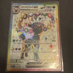 Pokemon Card Umbreon Promo