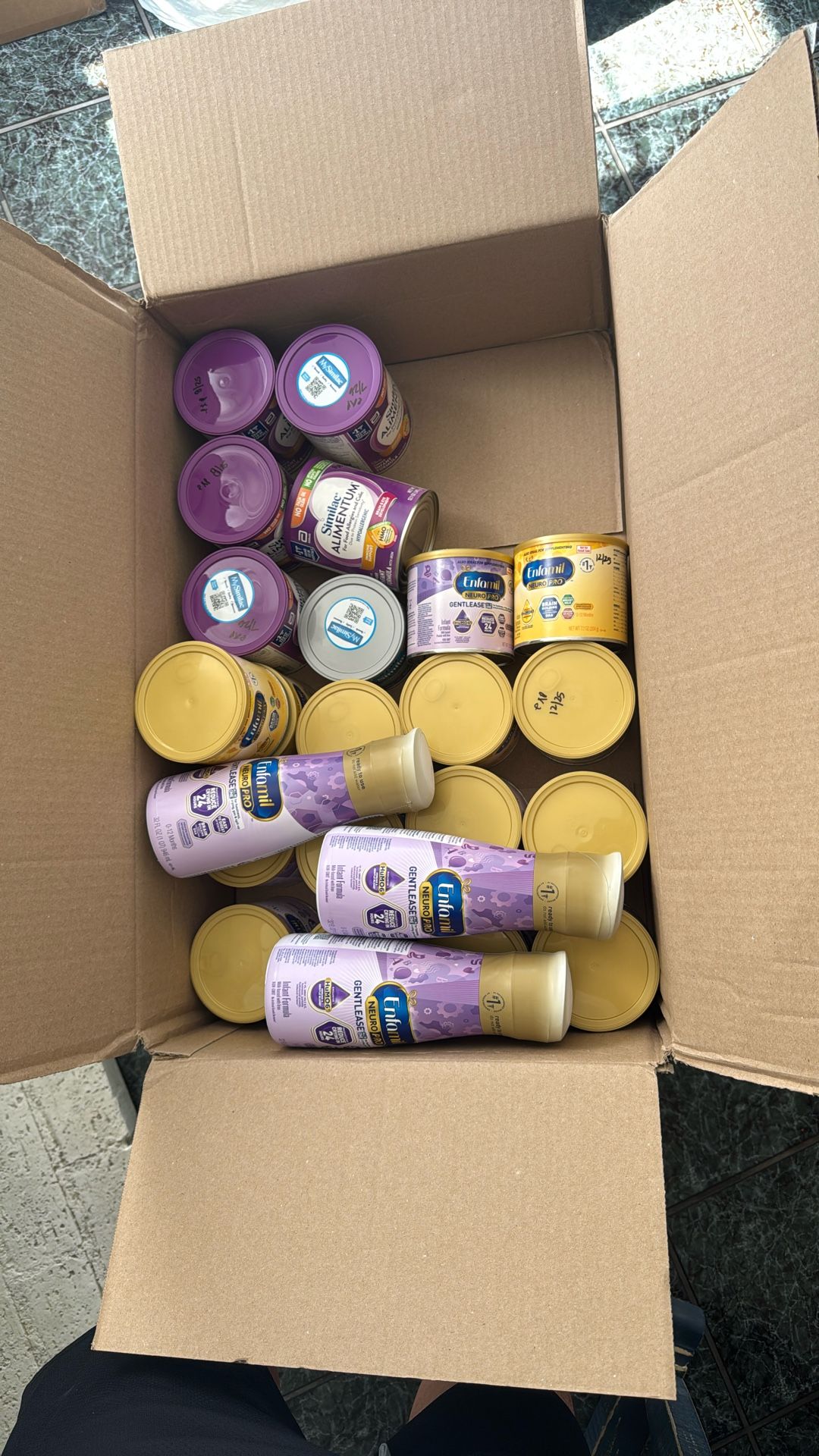 Similac Alimentum, Enfamil Neuro Pro, Enfamil Gentlease