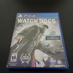 Watch Dogs (PS4 disc)