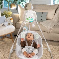 Ingenuity InLighten Baby Swing for Infant- Pick Up In menifee