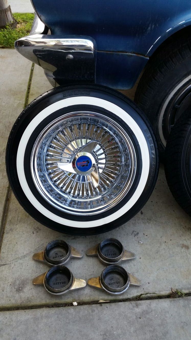 Dayton 72 Spoke Wire Wheels for Sale in Dinuba, CA - OfferUp