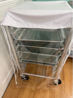 Commercial Pan Bakery Rack / cover & pans