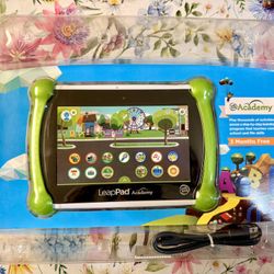 LeapFrog LeapPad Academy Kids' Learning Tablet, Green