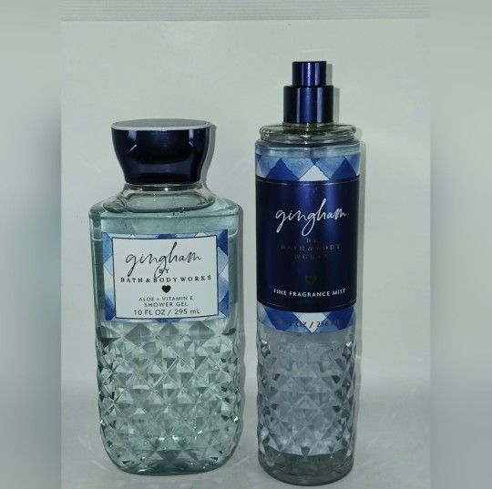 Gingham 10 oz. Shower Gel and 8 oz. Fine Fragrance Mist