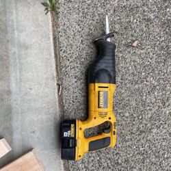 Dewalt 18 Volt Sawzall 