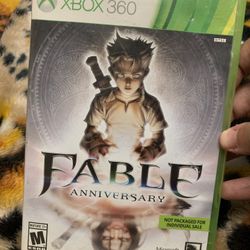 Fable Anniversary Xbox 360 Game