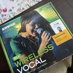 Shure BLX24 Hanheld Wireless Microphone