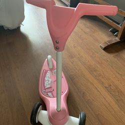 Pink Radio Flyer Scooter