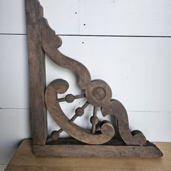 Antique Wood Corbels, "Victorian Gingerbread" style.