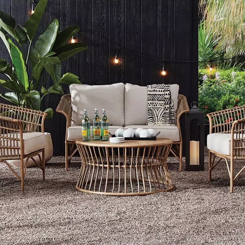 Topaz Bay 4pc Sofa Seating Set