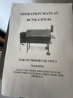 Brand new smoker never been used