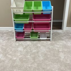 Honey Can Do Wood Toy Organizer