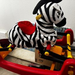 Zebra Rocking Horse