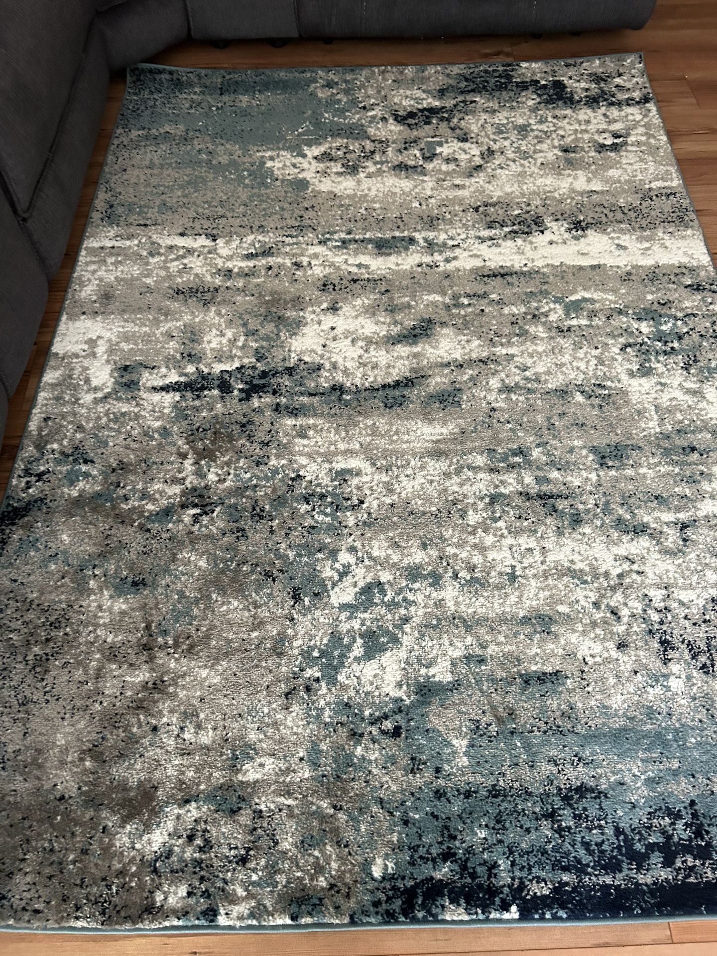 Brand New 5x7 Multiblue Area Rug