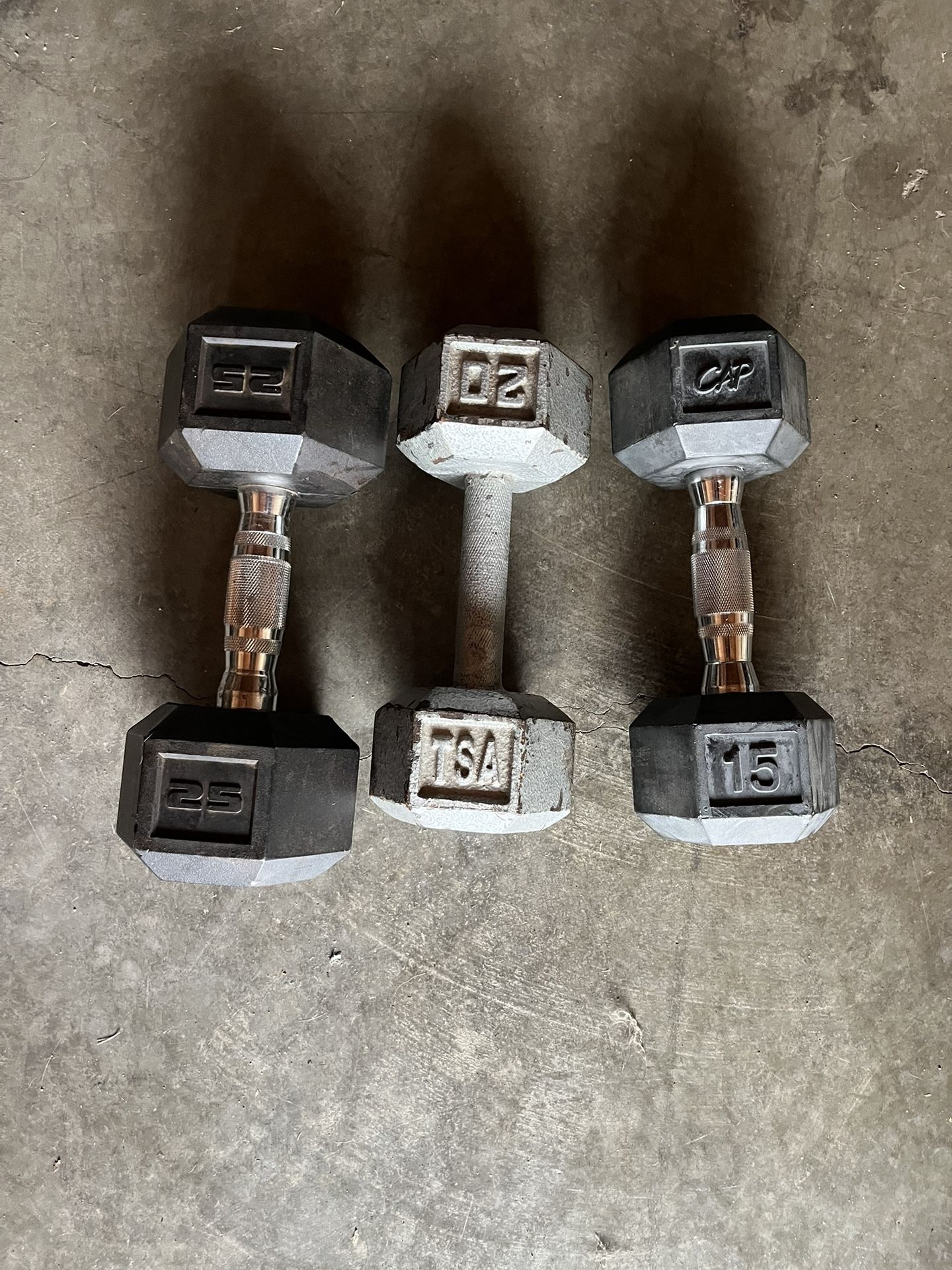 Dumbbell Weights Singles