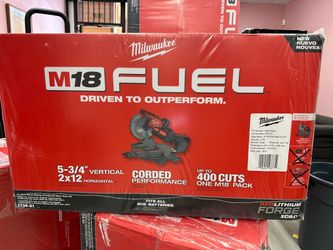 Milwaukee m18 fuel 10 in miter saw (TOOL ONLY)