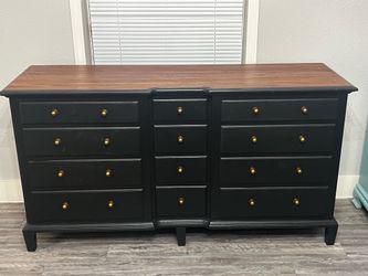 12 Drawer Solid Wood dresser
