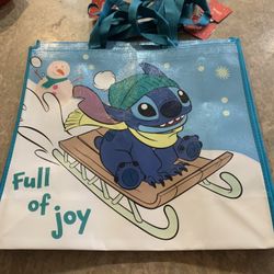 Stitch Christmas Tote Bags 