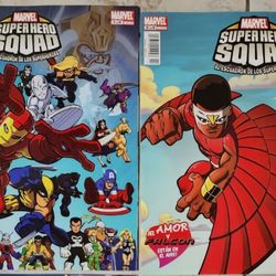 Marvel Super Hero Squad Mexico Variants Lot of 5 VF/NM Spanish 2010