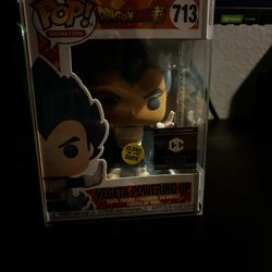 Vegeta powering up funko