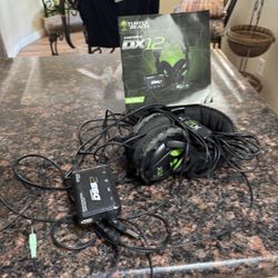 Turtle Beach Headset w/mic. DX12 