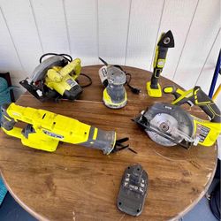 Ryobi Tools -construction,mechanic,cars,yars
