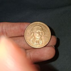 John Adam 1$ Coin 2007 D