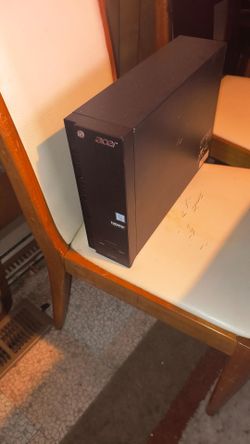 Acer slim core i5 desktop retro  gaming computer with Geforce 745 video card