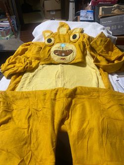 Adventure Time Jake the Dog Onesie Costume Adult L