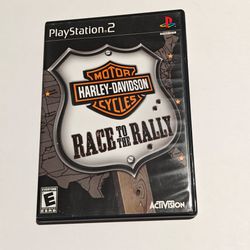 Harley Davidson Race To Rally CIB for PS2