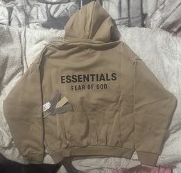 Fear Of God Essentials Hoodie “Desert Sand” Size XS TO SMALL