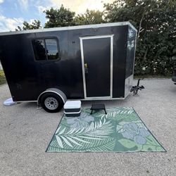 Travel Trailer Camper Conversation Toy Hauler