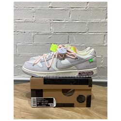 NIKE DUNK LOW OFF-WHITE LOT 12 — Size 10.5