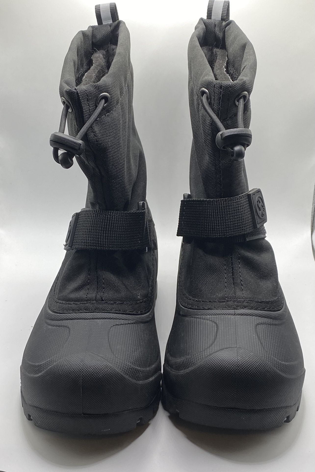 Kids Northside Black Frosty XT Waterproof Snow Boots Size 13 Youth