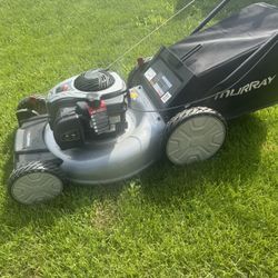 Murray Hi Wheel Push Mower 140cc With 22” Cut Lightly Used. Must Pickup