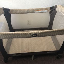 Graco pack and play bed