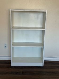 White Bookshelf
