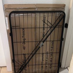 Large Dog Fence (2 Panels) (NEW)