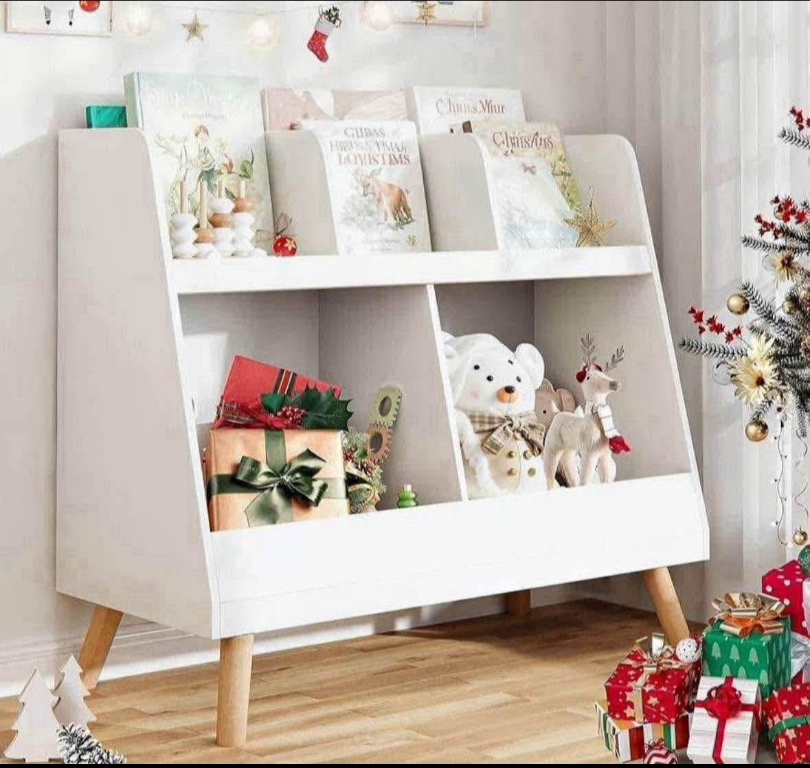 White Kid bookcase and storage