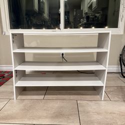 Stackable White Shelves 