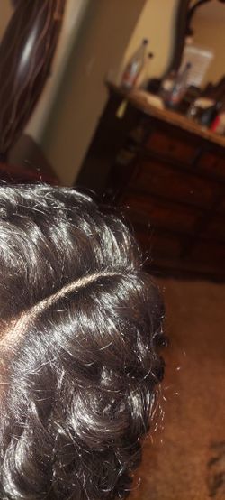 Curly Fromt Lace Short Wig