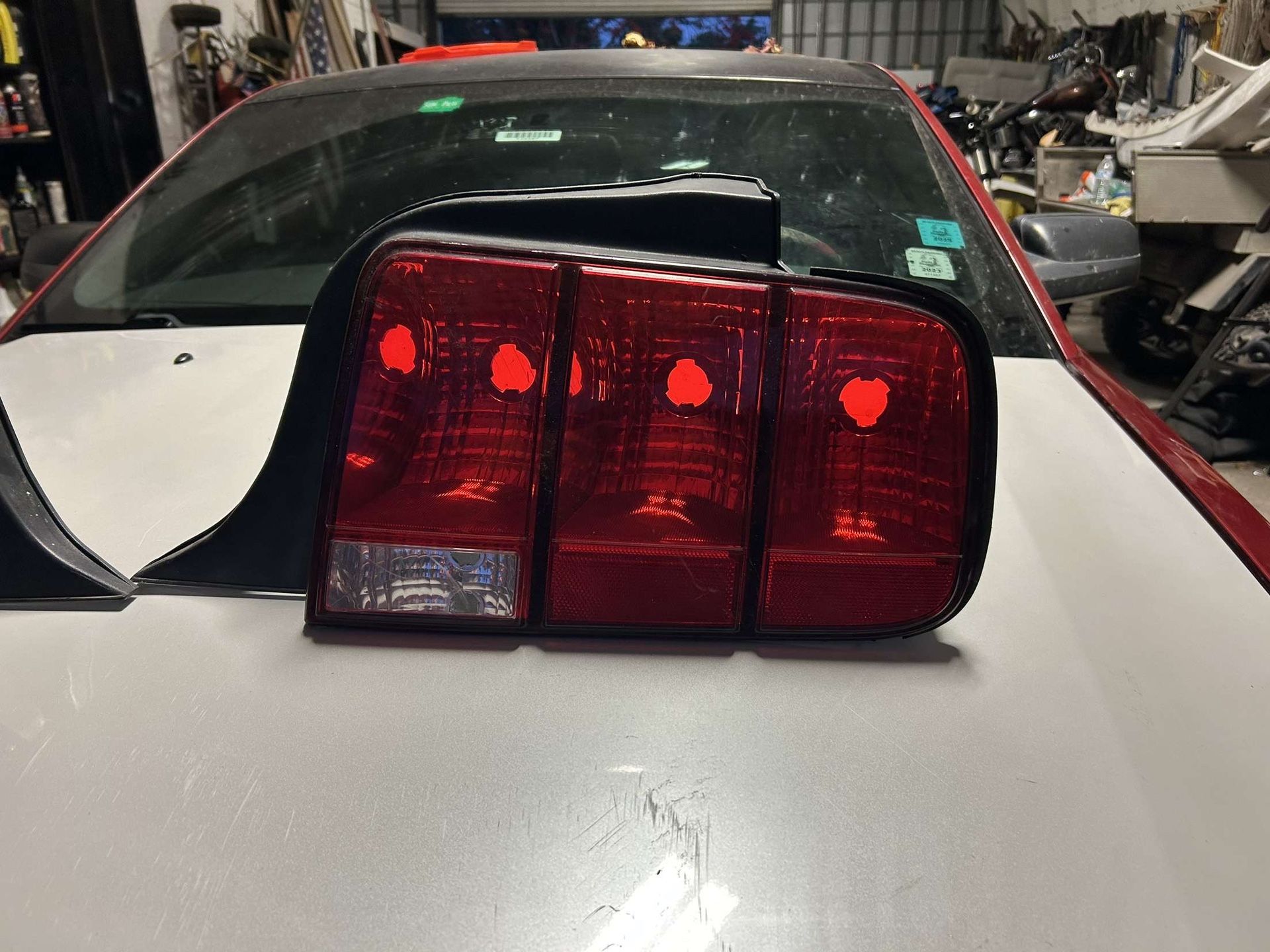 Tail lights for 05-09 Ford Mustang