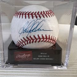 Los Angeles Angels Garret Anderson Autographed Baseball OMLB