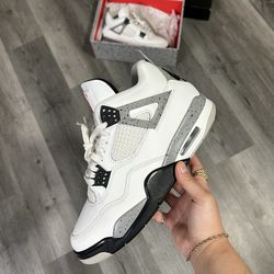 Jordan 4 Retro White Cement
